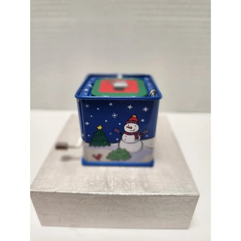 2003 Hallmark Keepsake Christmas Tree Ornament Pop! Goes the Snowman 50th‎ first